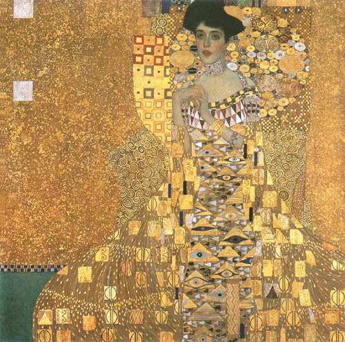 kunstdrucke von bildnis adele bloch-bauer l / gustav klimt