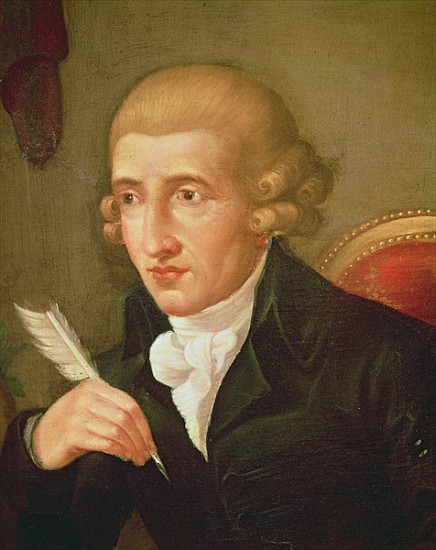 Portrait of <b>Joseph Haydn</b> - Italian School als Kunstdruck oder handgemaltes ... - portrait_of_joseph_haydn