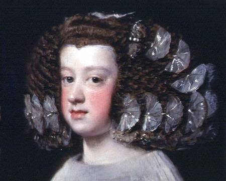 Bild: Diego Rodriguez de Silva y Velázquez - The Infanta <b>Maria Theresa</b>, ... - infanta_maria_theresa_daughte_hi