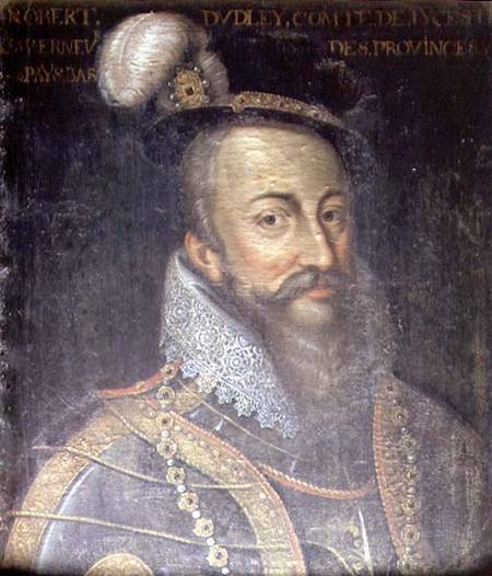 Bild: Jean Mosnier - Portrait of <b>Robert Dudley</b> (1532-88) Earl of - portrait_robert_dudley_1532_8_hi