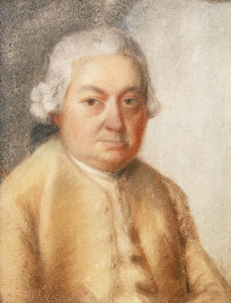 Bild: Johann Philipp Bach - Portrait of Carl Philipp Emanuel Bach, c.1780
