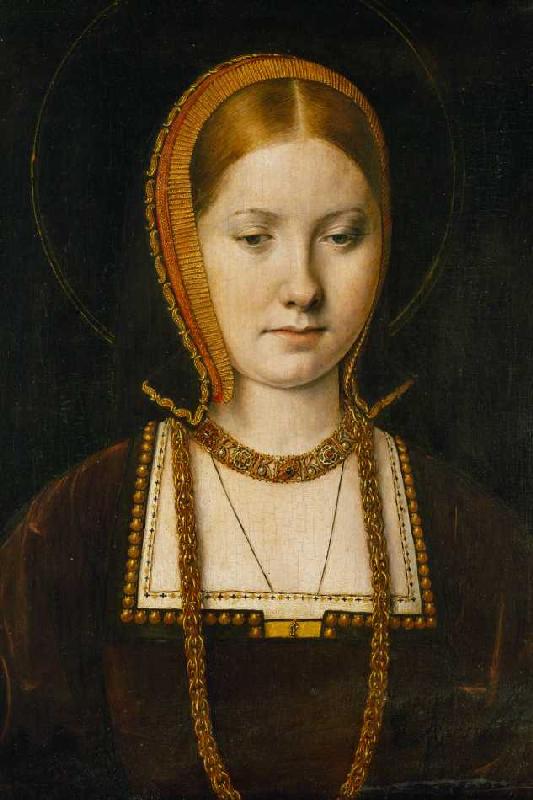 Bild: Michiel Sittow - Mary Rose Tudor (1496-1533), Schwester Heinrichs