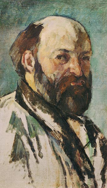 Paul Cezanne - Selbstportrait