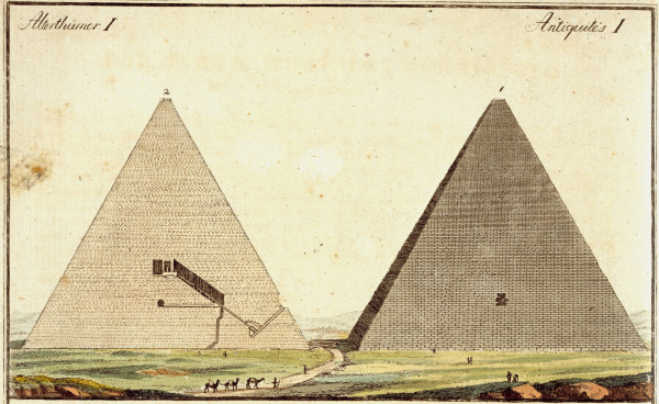 Giseh, Pyramiden von Bertuch