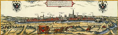 Wien, Stadtansicht 1572