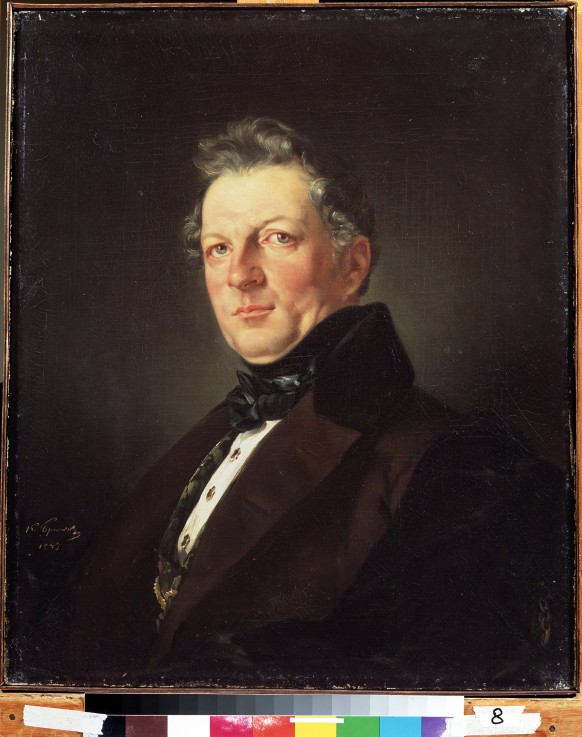 Porträt des Architekten Andrei M. Bolotow (1801—1854) von Brüllow