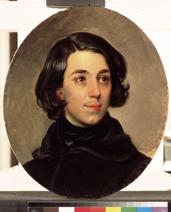 Porträt des Architekten Ippolit Monighetti (1819-1878) von Brüllow