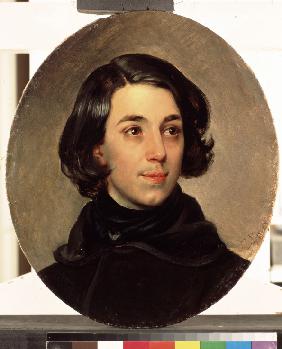 Porträt des Architekten Ippolit Monighetti (1819-1878) 1840