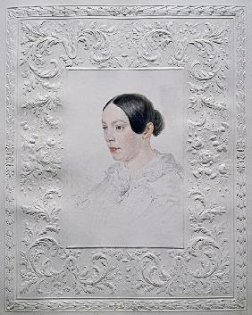Porträt von Adelaida Alexandrowna Senkowskaja (1800-1858), geb. Baronin von Rahl