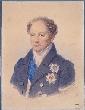 Porträt von Fürst Alexander Nikolajewitsch Golizyn (1773-1844)