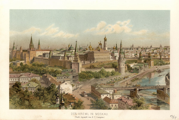 Moskau, Kreml von Compton