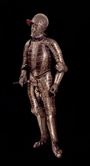 Armour made for Philip II of Spain (1527-98) von Desiderius Colman