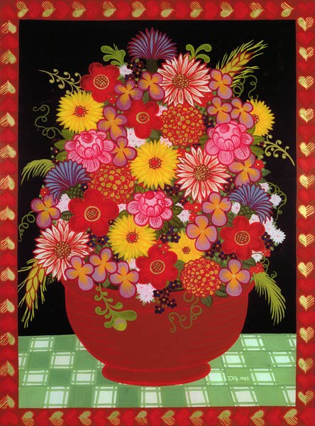 Bowl of Flowers von Ditz