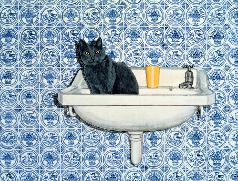 My Bathroom Cat von Ditz