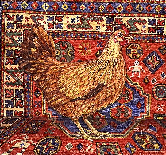 Brown Carpet Chicken, 1995  von Ditz