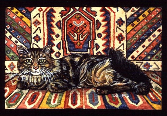 Fourth Carpet-Cat-Patch  von Ditz