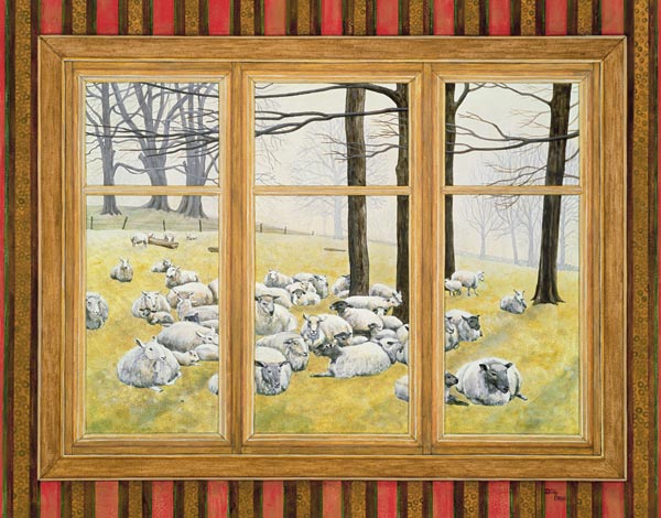The Sheep Window von Ditz