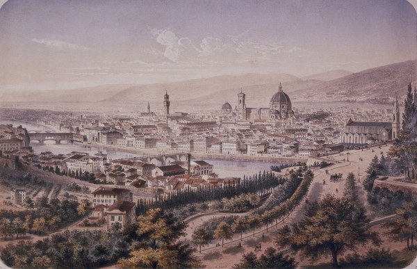 Florenz um 1870 von Duruy