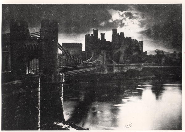 Conway Castle, c.1920-30 (b/w photo)  von English Photographer