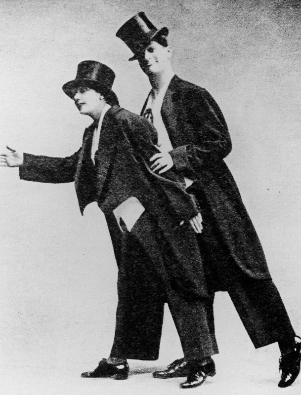 Mistinguett (1875-1956) and Maurice Chevalier (1888-1972) von French Photographer