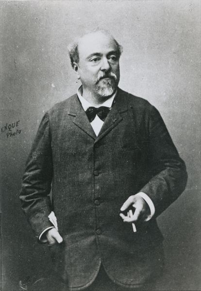 Emmanuel Chabrier (1842-94) (b/w photo)  von French Photographer