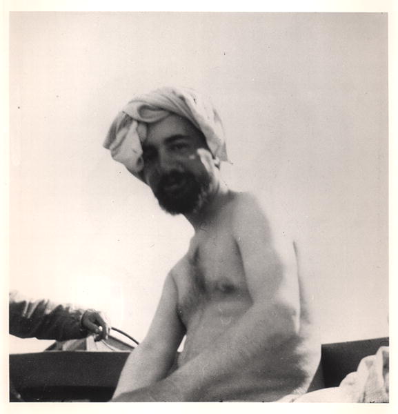 Toulouse-Lautrec vacationing on a boat. 