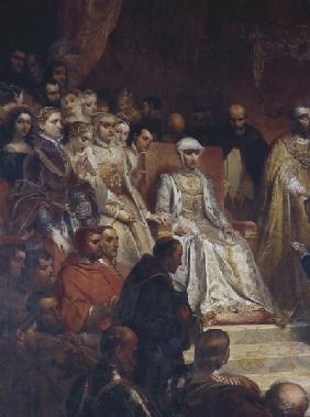 Karl V. überträgt Regierung