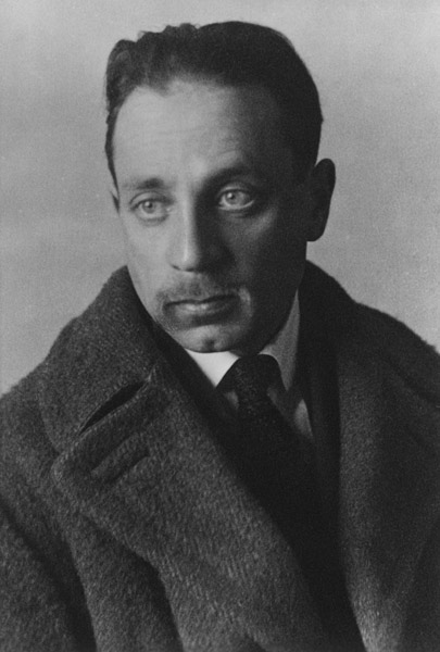 Rainer Maria Rilke (b/w photo)  von German Photographer (20th Century)