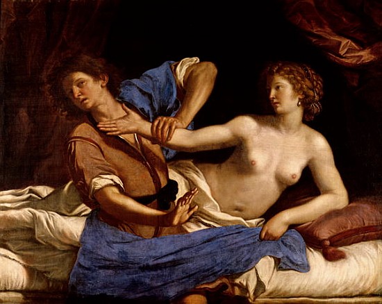 Joseph and the Wife of Potiphar, c.1649 von Guercino (Giovanni Francesco Barbieri)