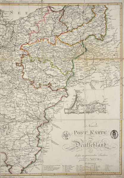 Postkarte Deutschland 1801 von Jäck