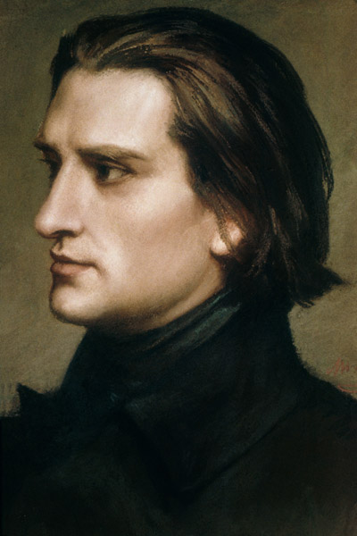 Franz Liszt von Marechal