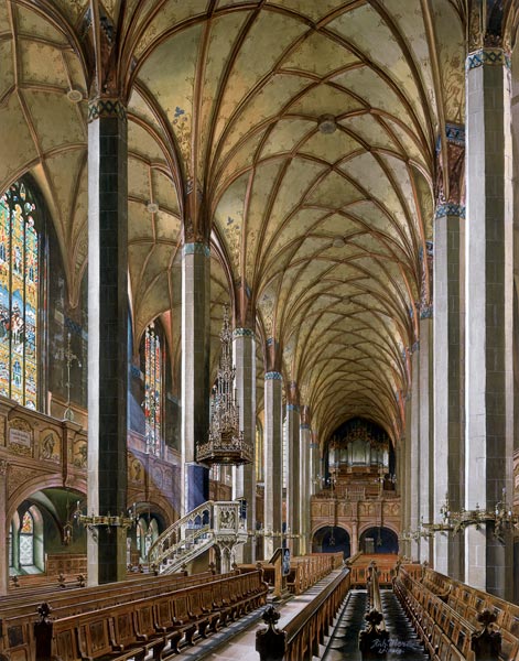 Leipzig, Thomaskirche von Mertz