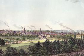 Essen, Gesamtansicht um 1850