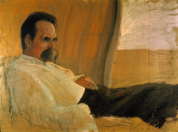 Nietzsche auf dem Krankenlager von Olde