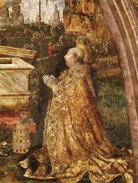 Pope Alexander VI von Pinturicchio (Bernardino di Biagio)