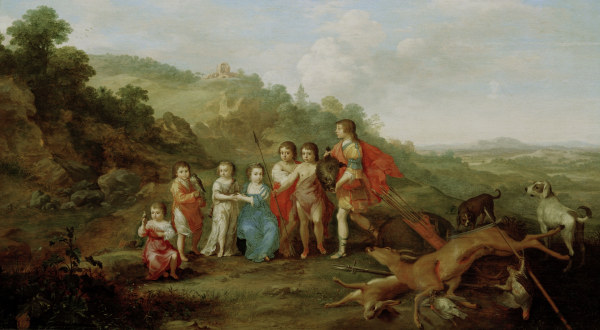 7 Kinder d. Winterkönigs von Poelenburgh