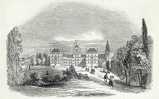 The Palace of Ehrenburg, at Coburg; engraved by W.J. Linton, from ''The Illustrated London News'', 3 von Saxe-Coburg