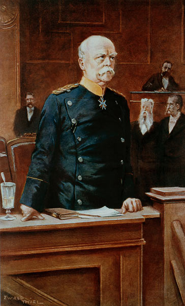 Bismarck Rede zum Landwehrgesetz von Thiel