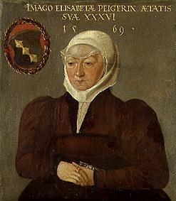 Bildnis der Elisabeth Peyer von Schaffhausen, Gattin des Samuel Grynaeus 1569