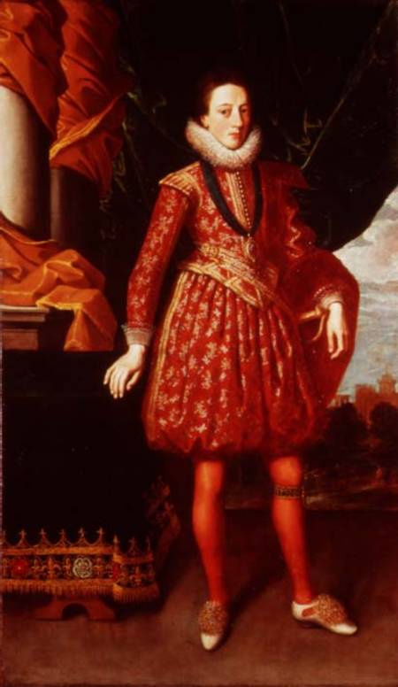 Portrait of Charles I (1600-49) von Abraham Blyenberch