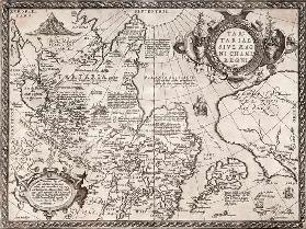 Karte von Russland (Aus: Theatrum Orbis Terrarum) 1598