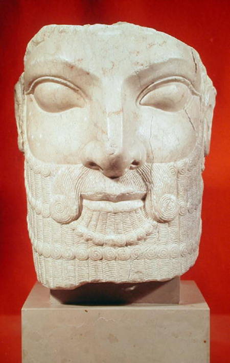 Royal head von Achaemenid