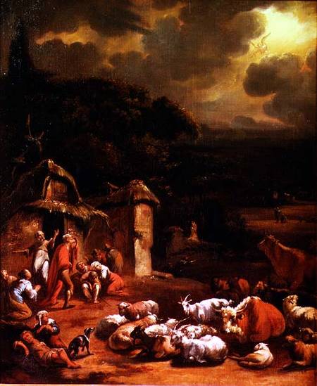 The Annunciation to the Shepherds von Adam Colonia