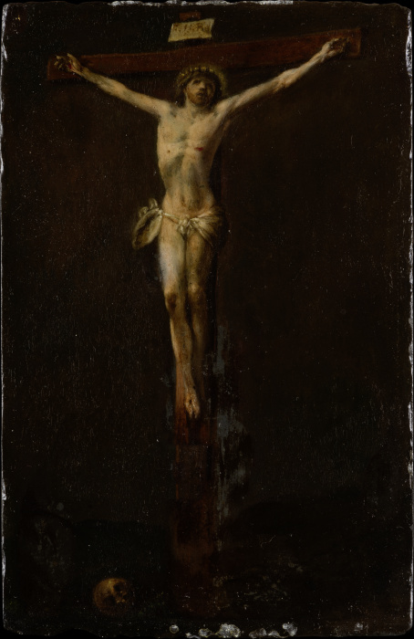 Christus am Kreuz von Adam Elsheimer