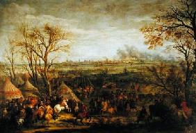 The Taking of Cambrai in 1677 by Louis XIV (1638-1715) late 17th