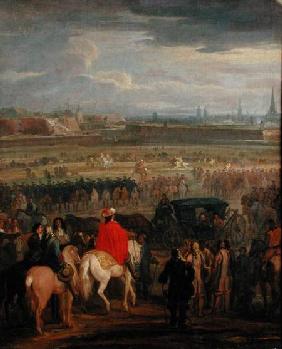 Surrender of the Citadel of Cambrai, 18th April 1677 c.1678