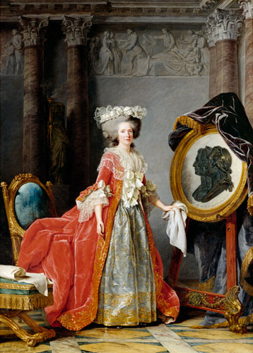 Portrait of Adelaide de France von Adélaide Labille-Guiard