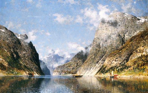 A Norwegian Fjord von Adelsteen Normann