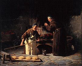 In der Klosterbäckerei. von Adolf Humborg