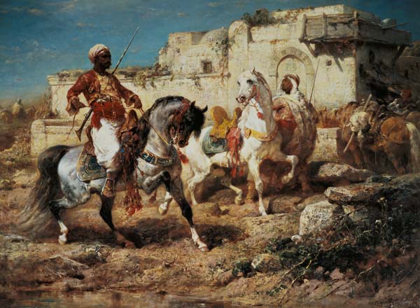 Arab Horsemen von Adolf Schreyer